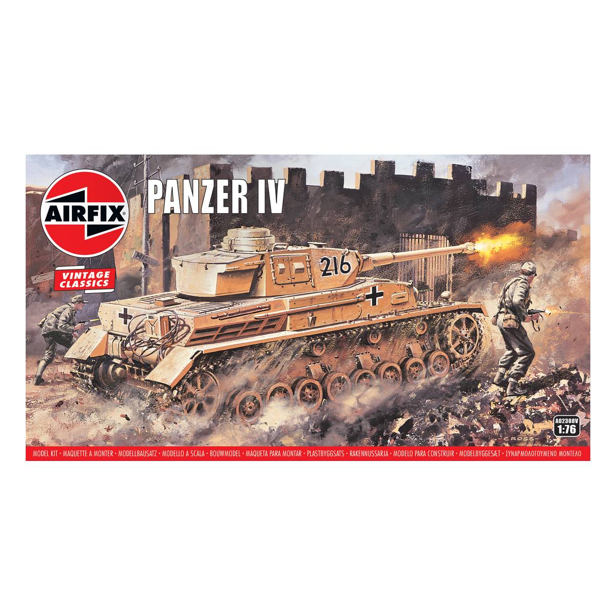 Airfix Panzer IV Model Kit 1:76