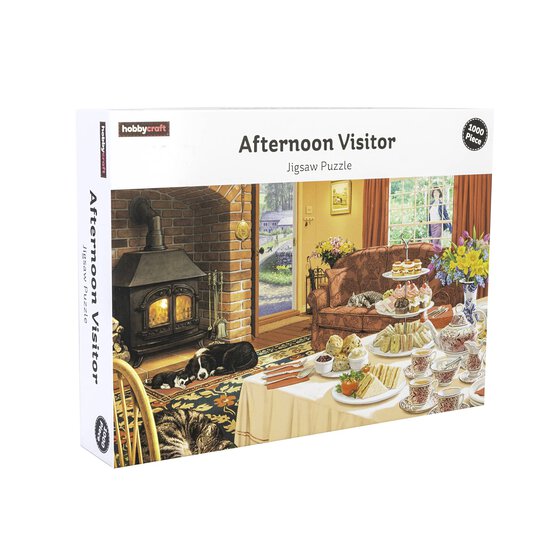 Afternoon Visitor Jigsaw Puzzle 1000 Pieces