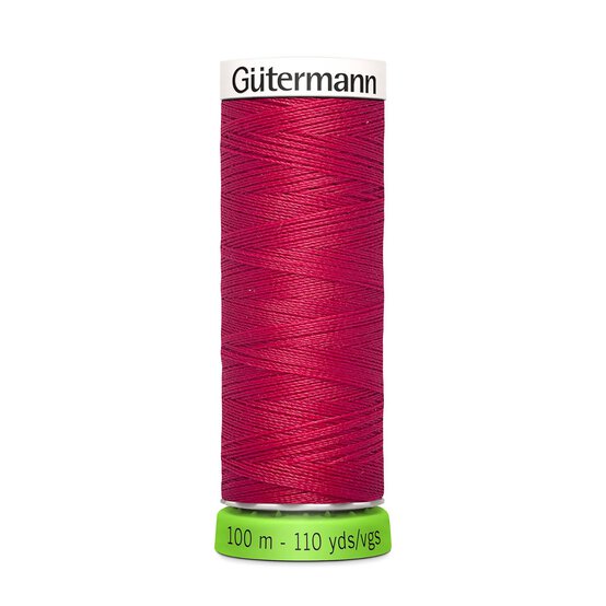 Gutermann Pink Sew All Recycled rPET Thread 100m (909)