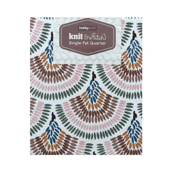 Rainbow Mosaic Single Cotton Fat Quarter