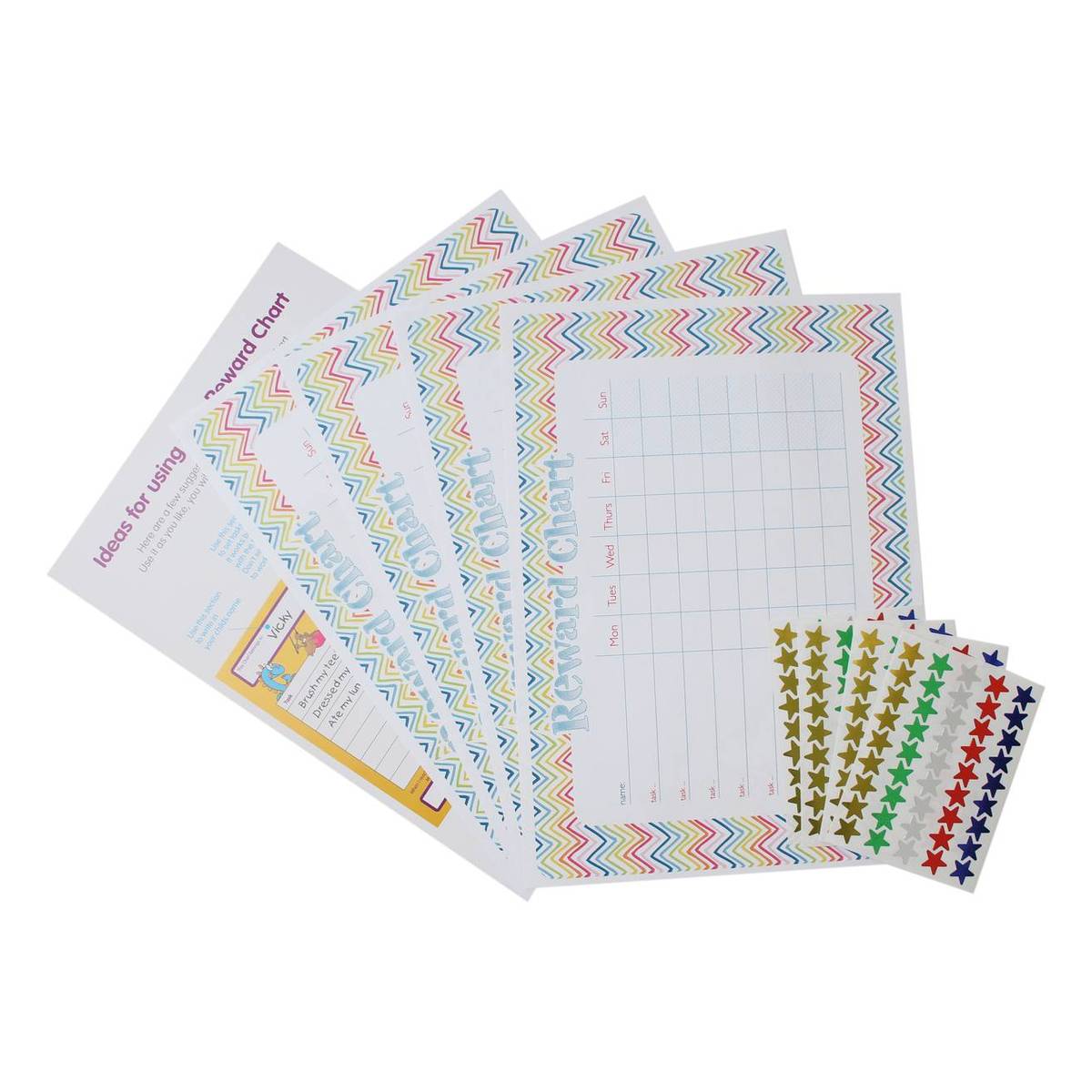 Kids' Reward Chart Pack A4