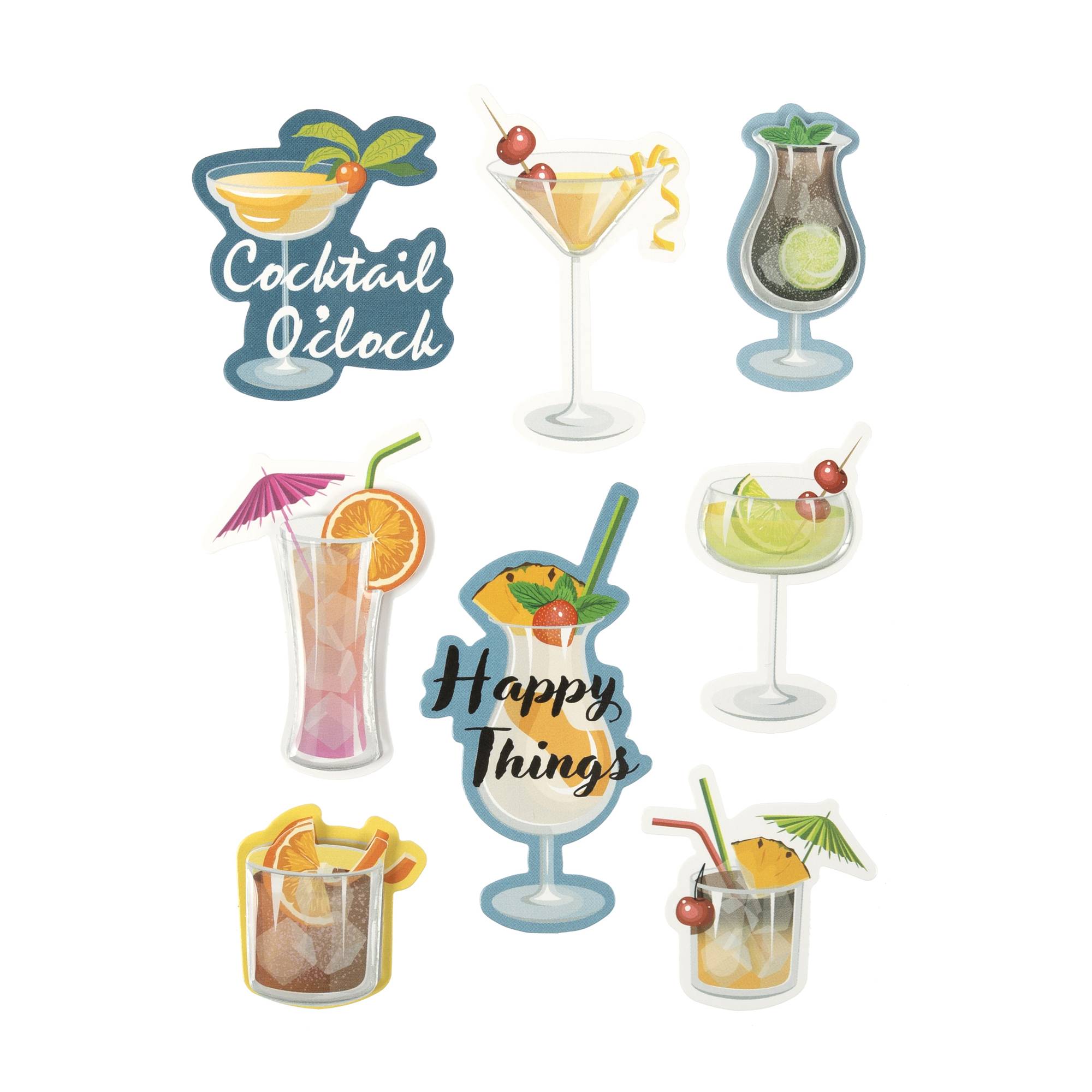 Cocktail Card Toppers 8 Pack