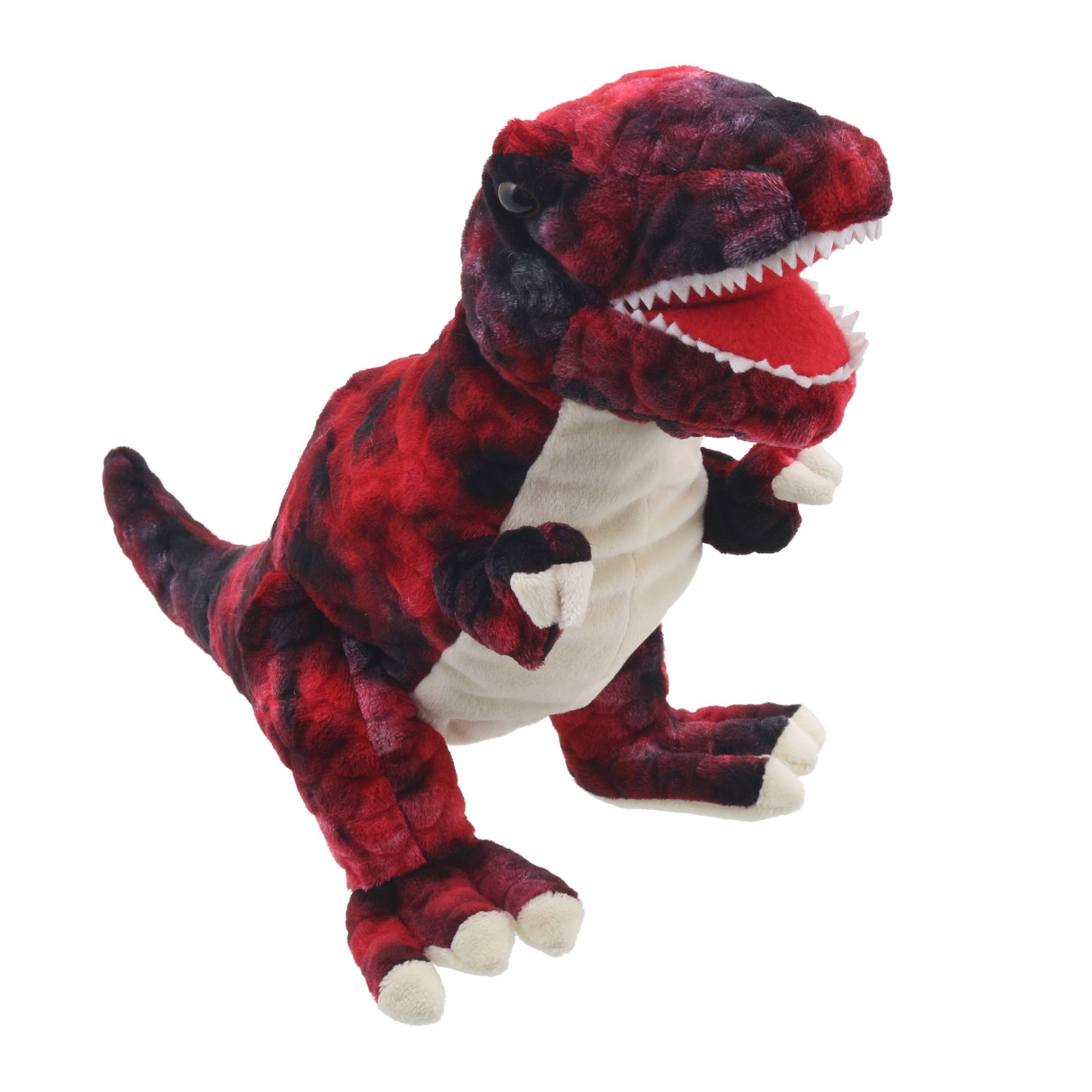 Baby Dino Red T-Rex Puppet
