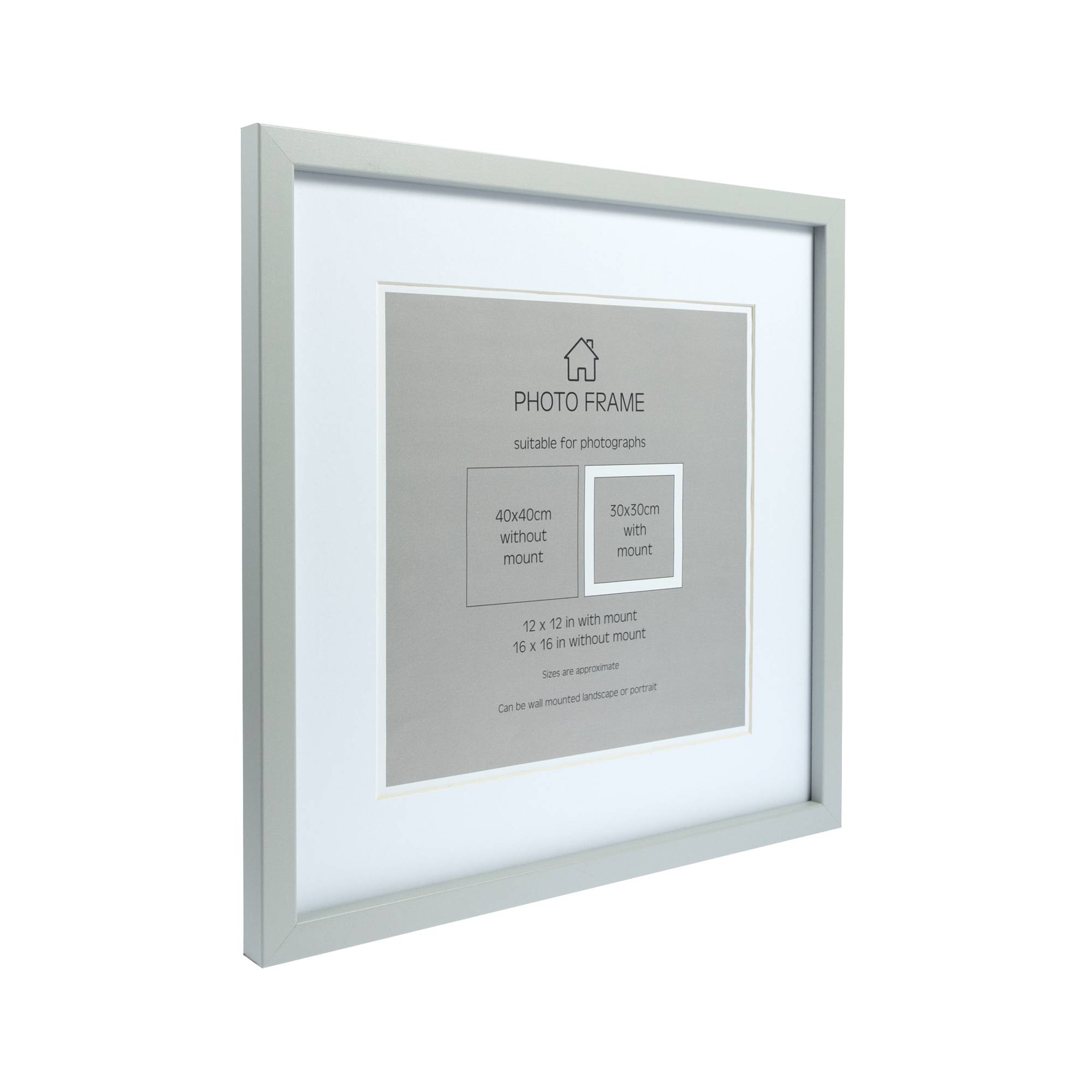 Grey Photo Frame 40cm x 40cm