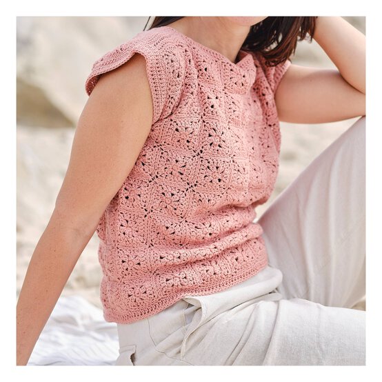 Knitcraft Granny Square Top Digital Pattern 0265