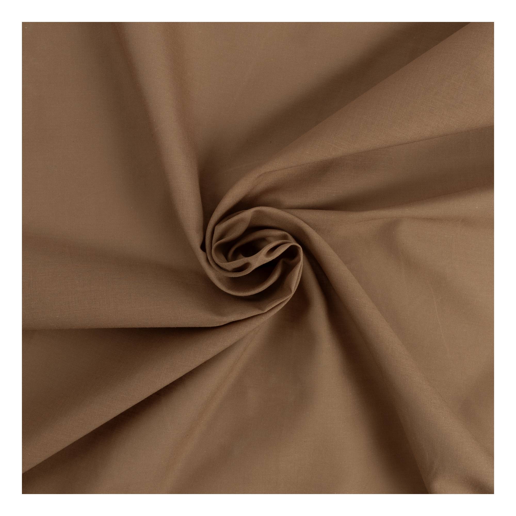 Beige Lawn Cotton Fabric by the Metre