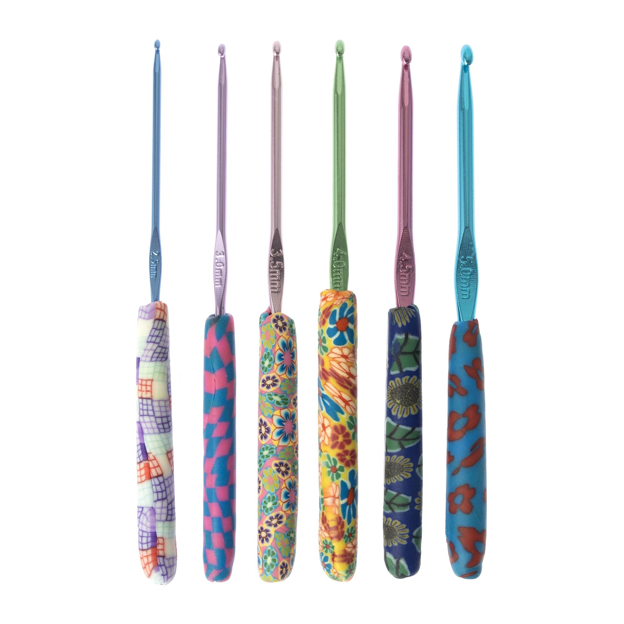 Knitcraft Decorative Crochet Hook Set 6 Pack