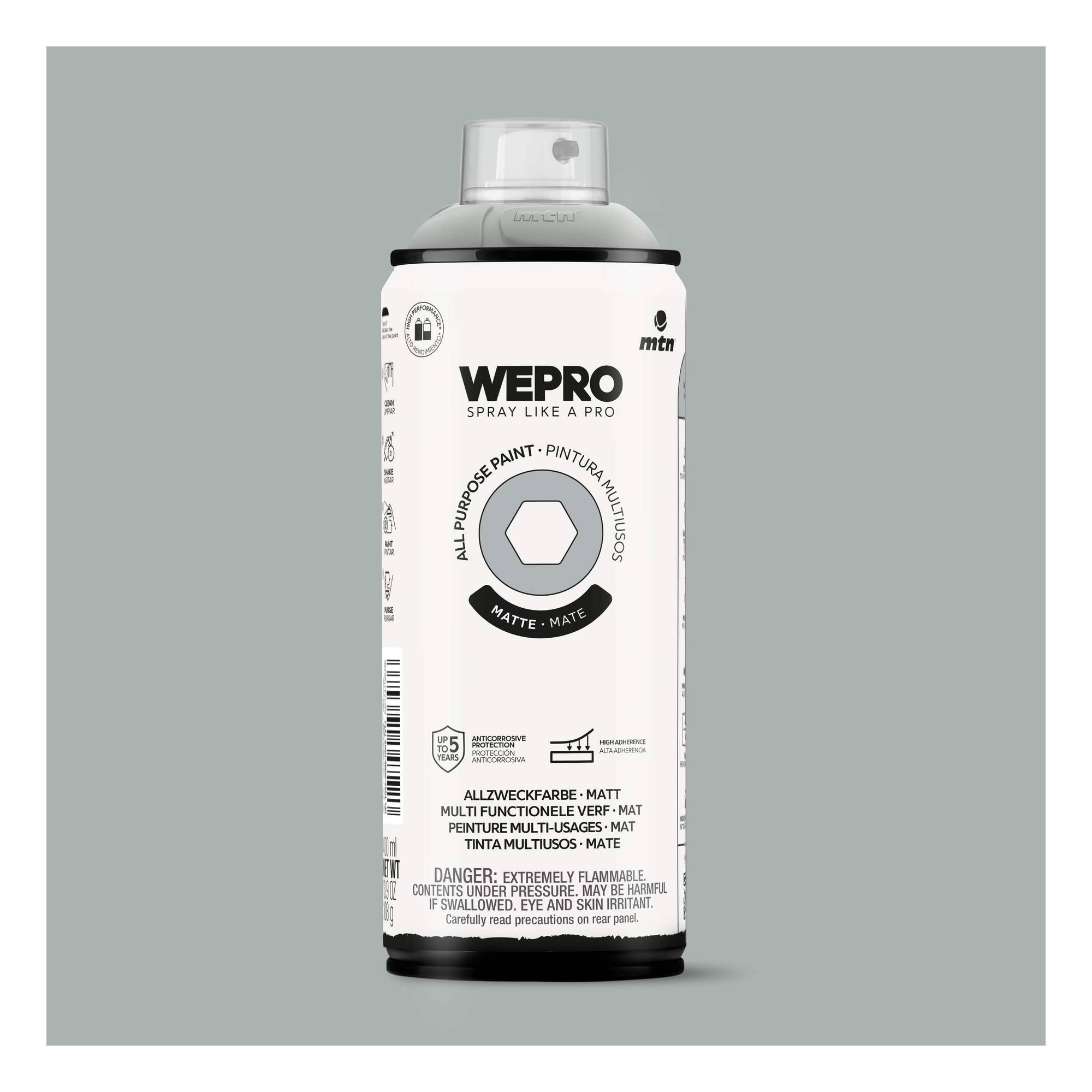 MTN WEPRO Panot Grey Matte All-Purpose Paint 400ml