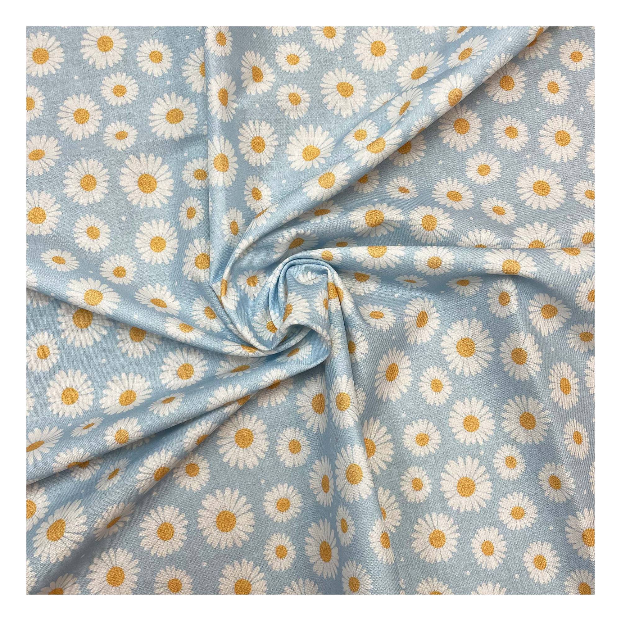 WI Ditsy Daisy Cotton Fabric by the Metre