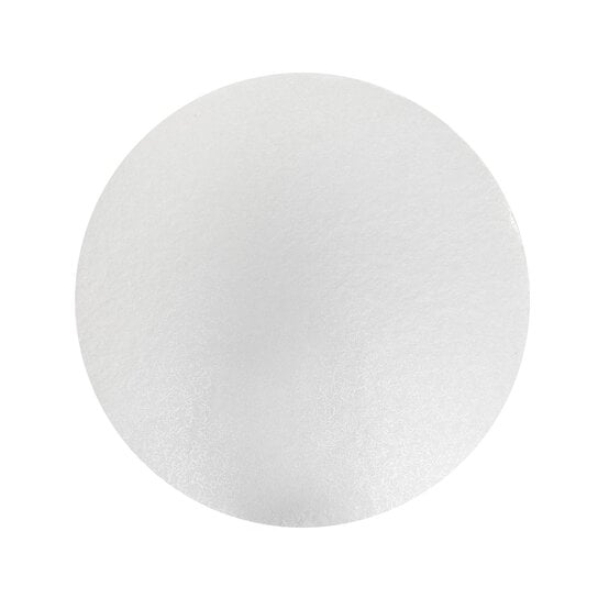 Silver Round Double Thick Card Cake Board 8 Inches