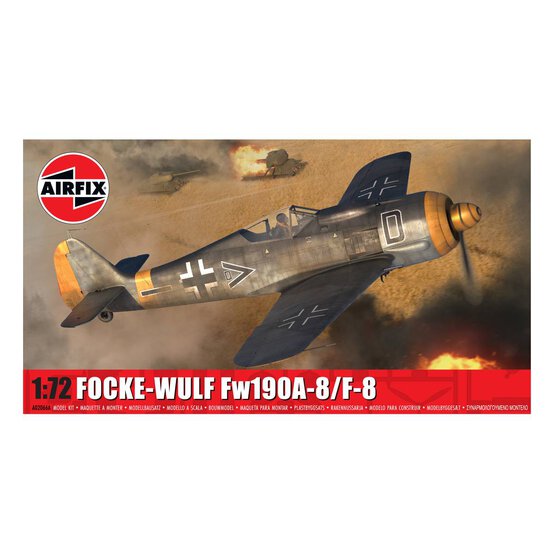 Airfix Focke-Wulf Fw190A-8/F-8 Model Kit 1:72