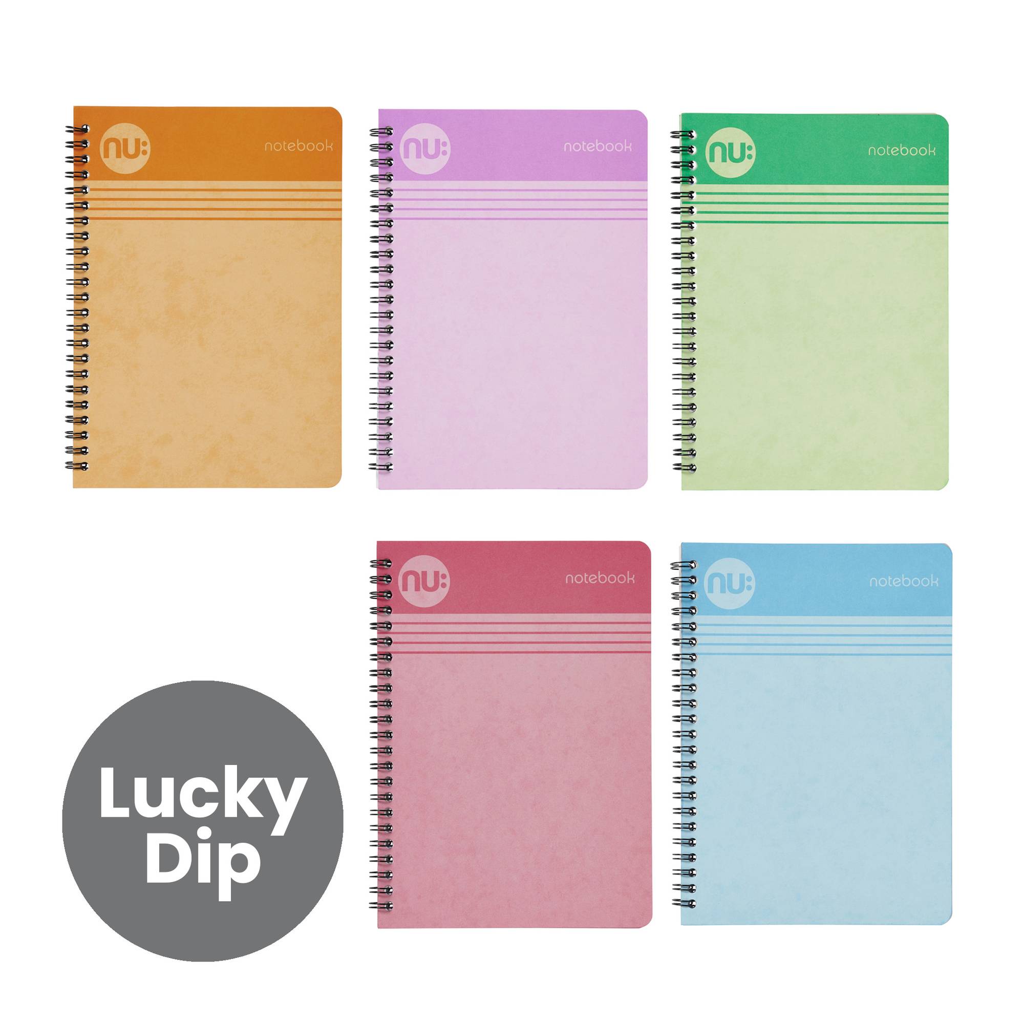 Assorted Nu: Cloud Notebook A4