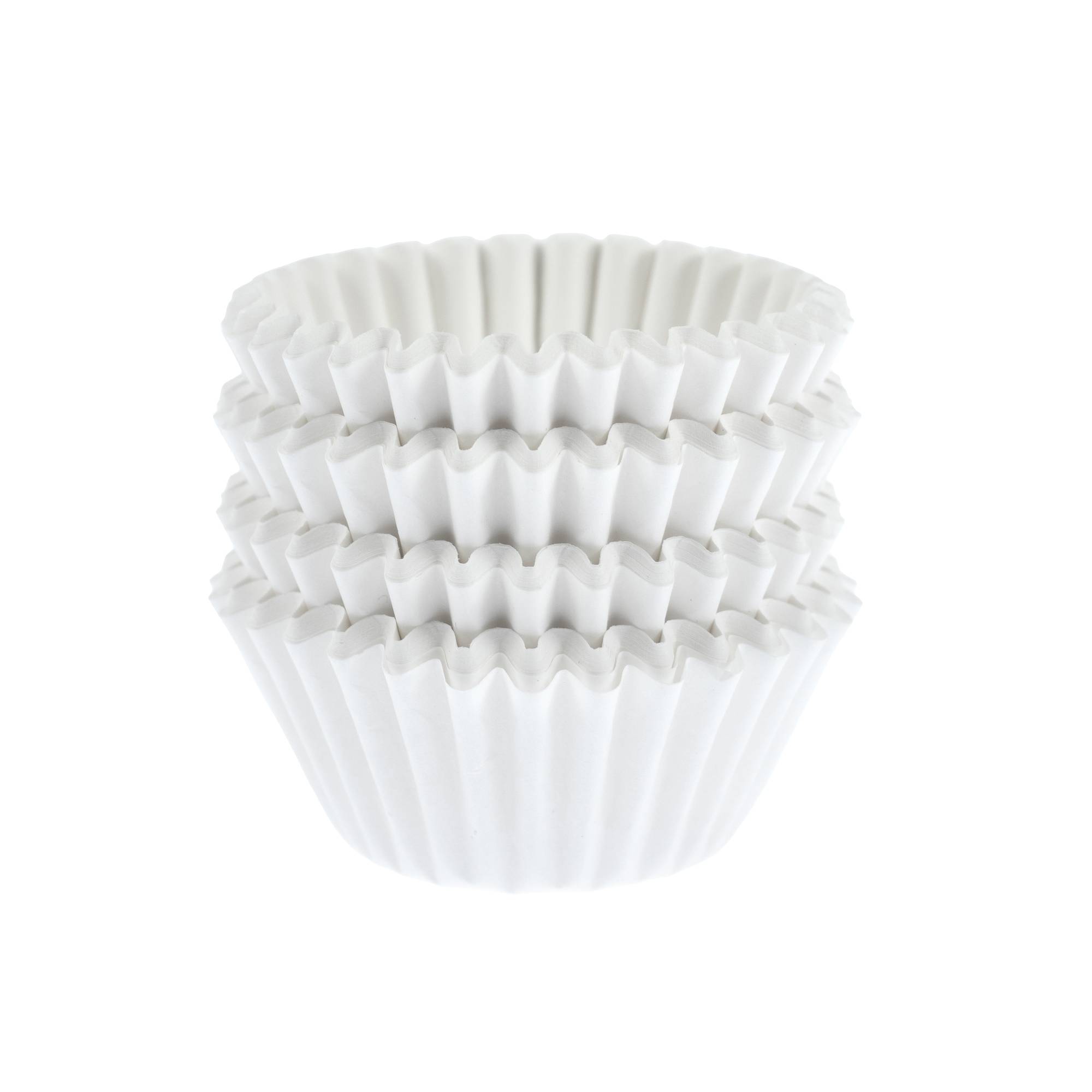 White Mini Cupcake Cases 100 Pack