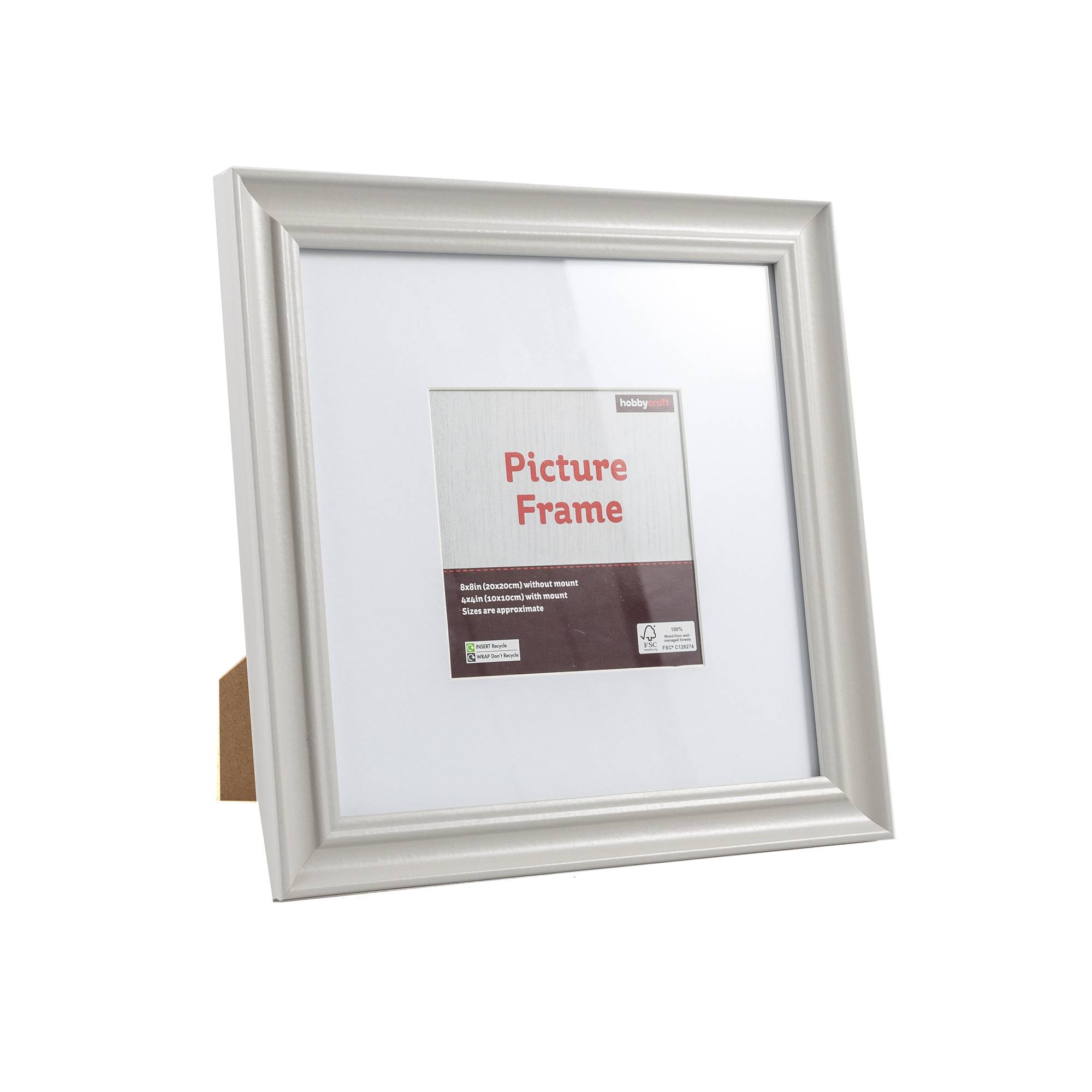 Vintage Grey Picture Frame 20cm x 20cm