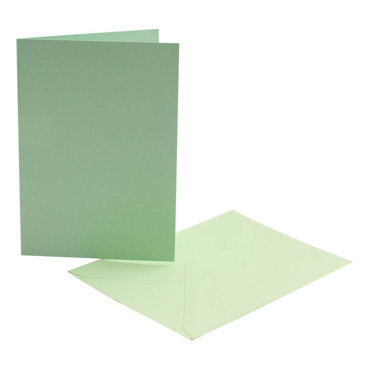 Light Green CardsA6 6 Pack