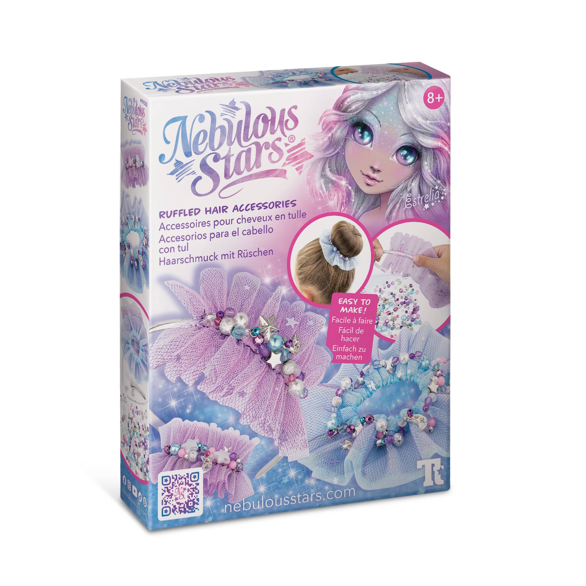 Nebulous Stars Ruffled Hair Accessories