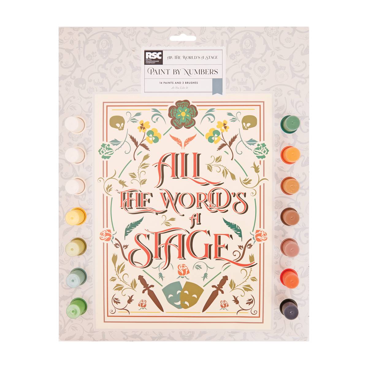 RSC All the World’s A Stage Paint by Numbers