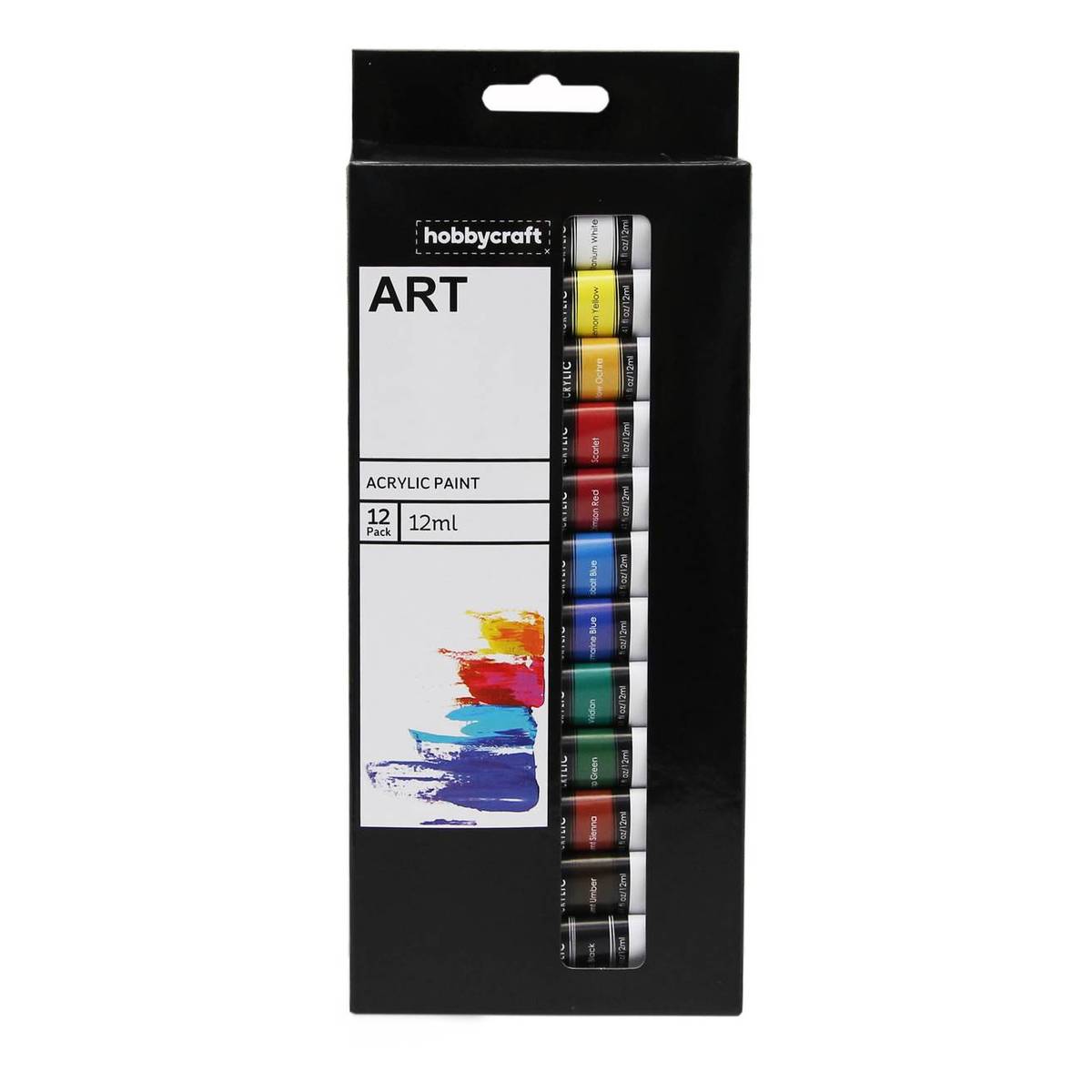 Acrylic Paint Set 12ml 12 Pack