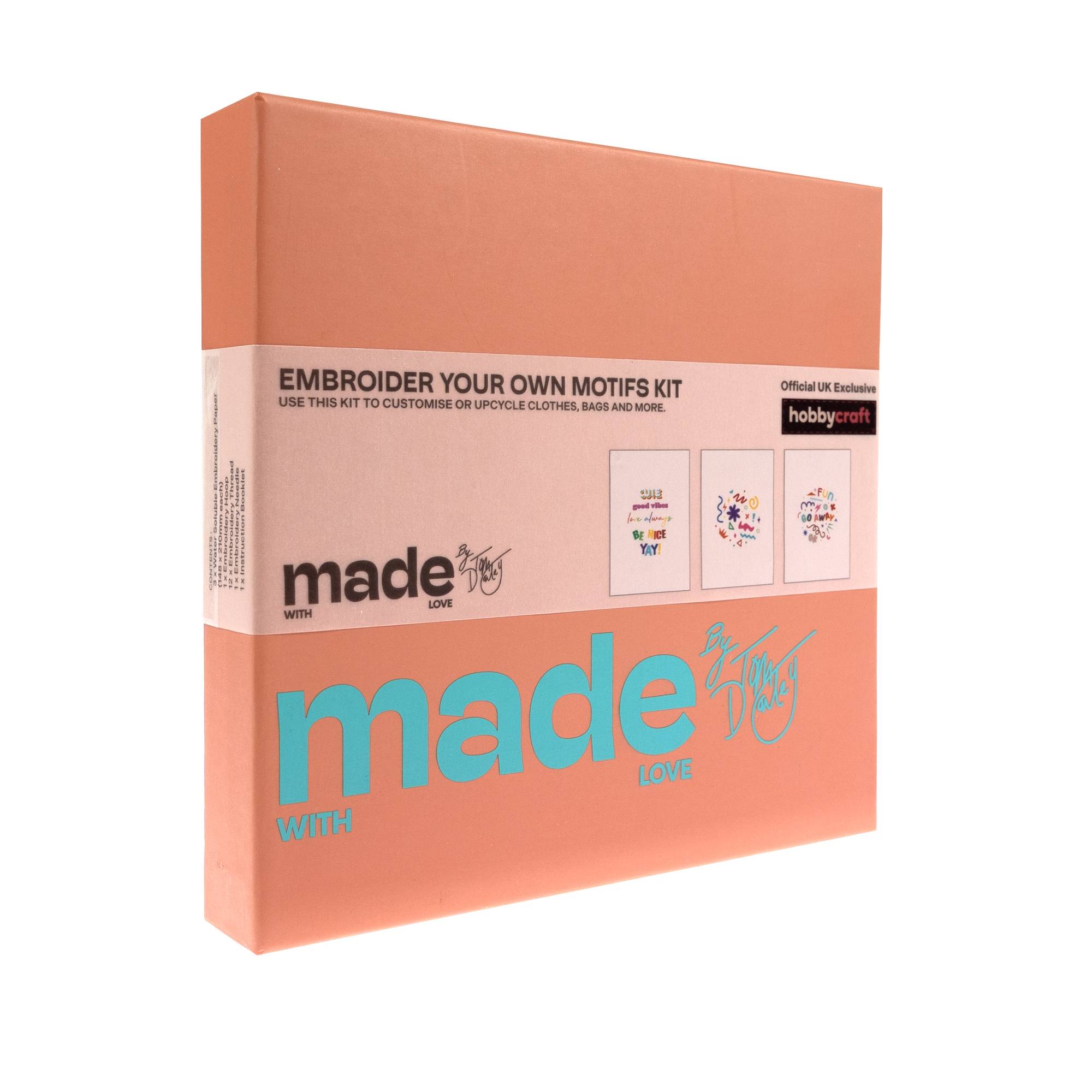 Made With Love Good Vibes Embroidery Kit