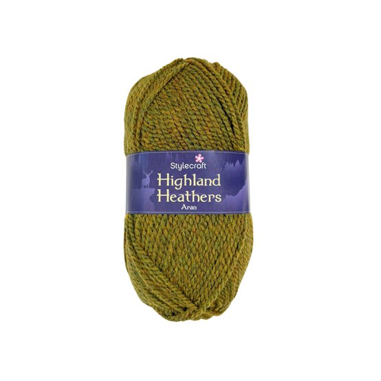 Stylecraft Gorse Highland Heathers Aran 100g