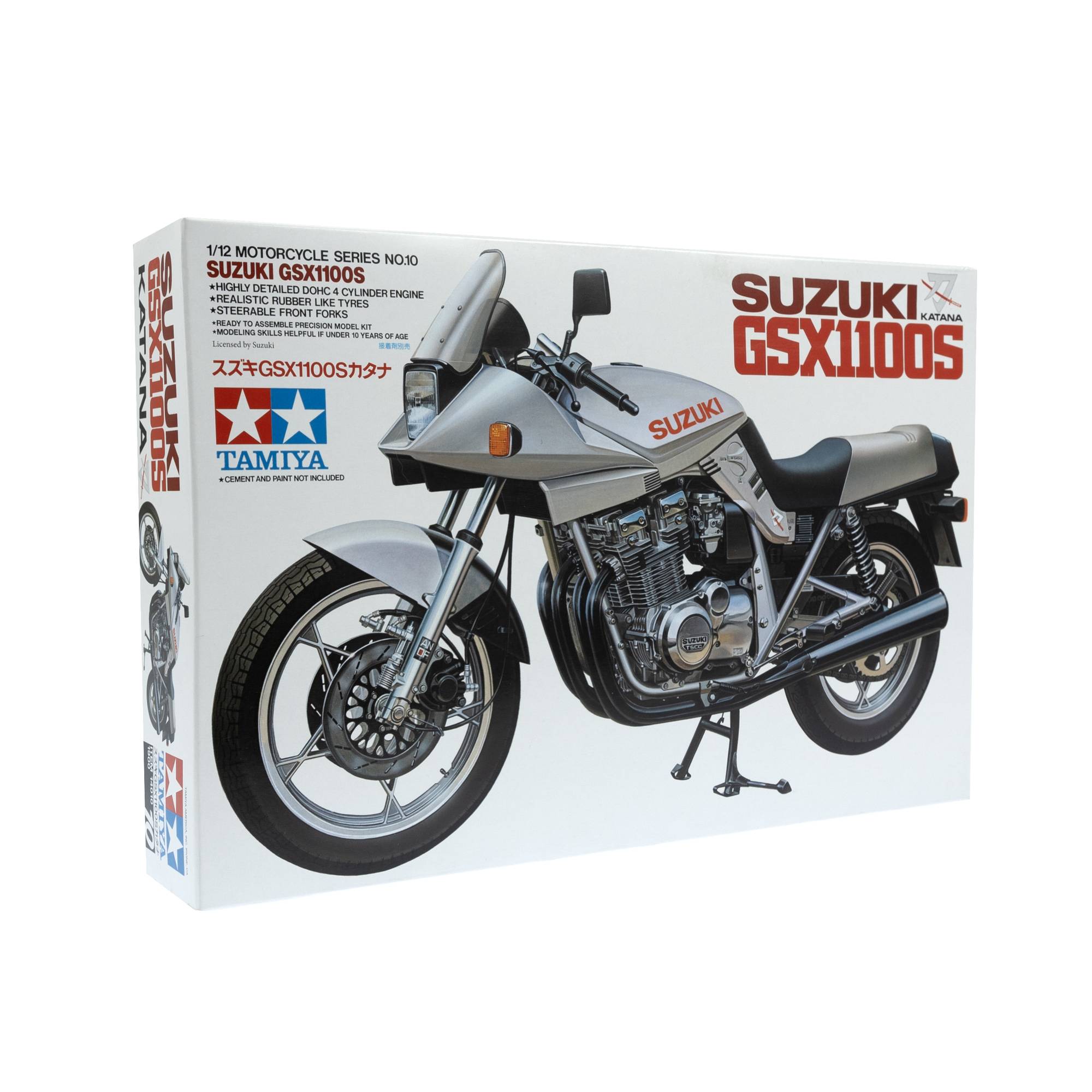 Tamiya Suzuki GSX 1100 S Katana Model Kit 1:12