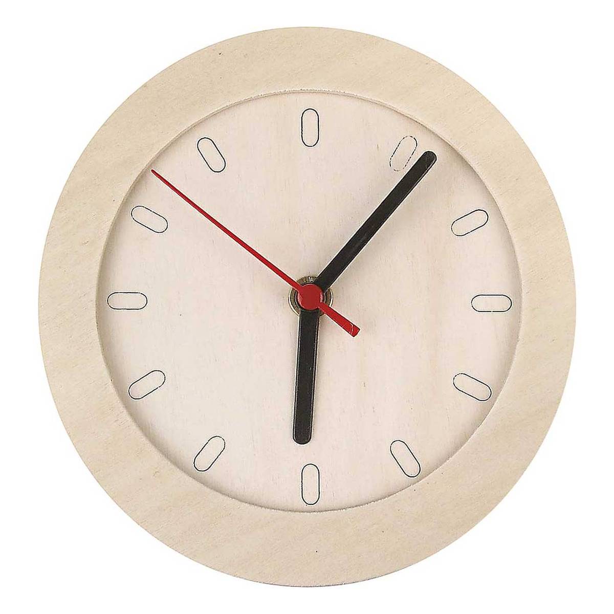 Wooden Clock Kit 15cm