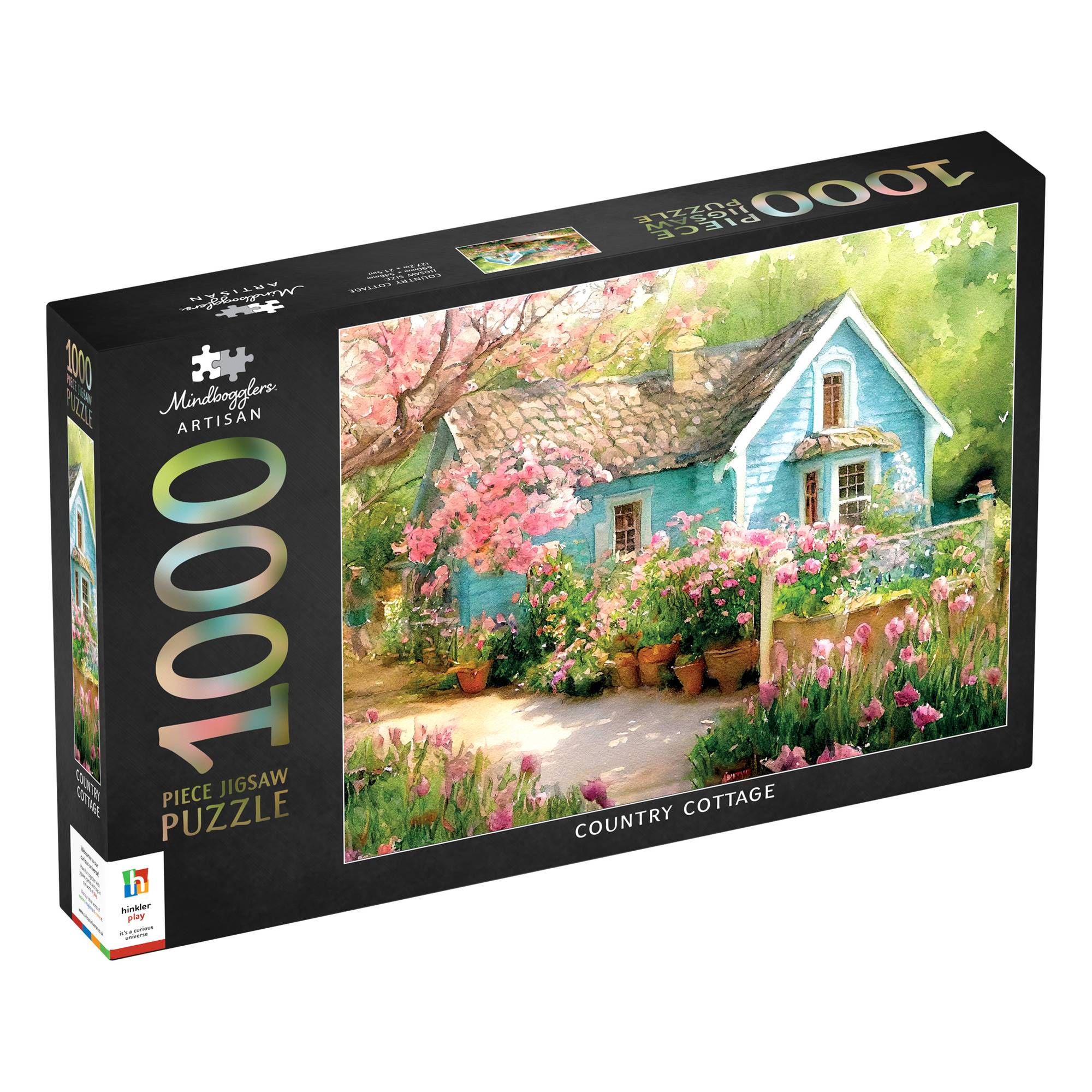 Mindbogglers Artisan Country Cottage Jigsaw Puzzle 1000 Pieces