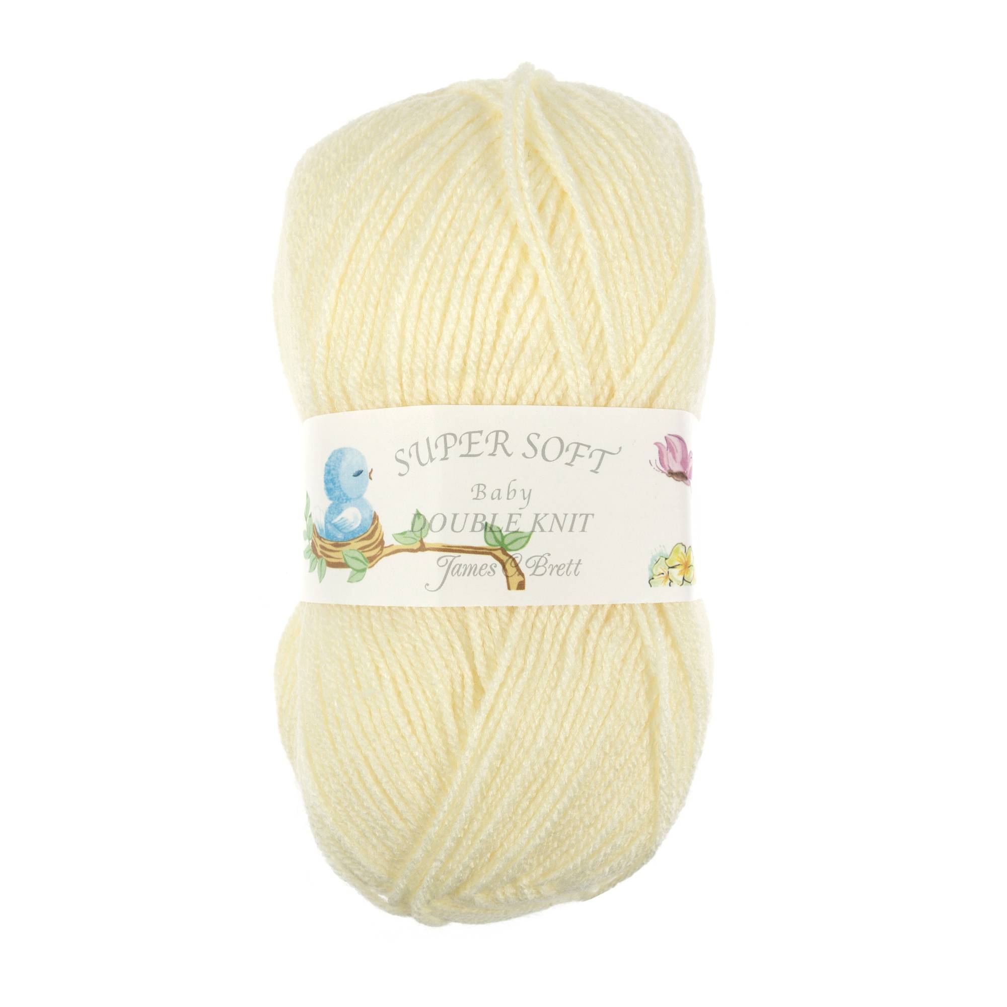 James C Brett Cream Baby DK Yarn 100g