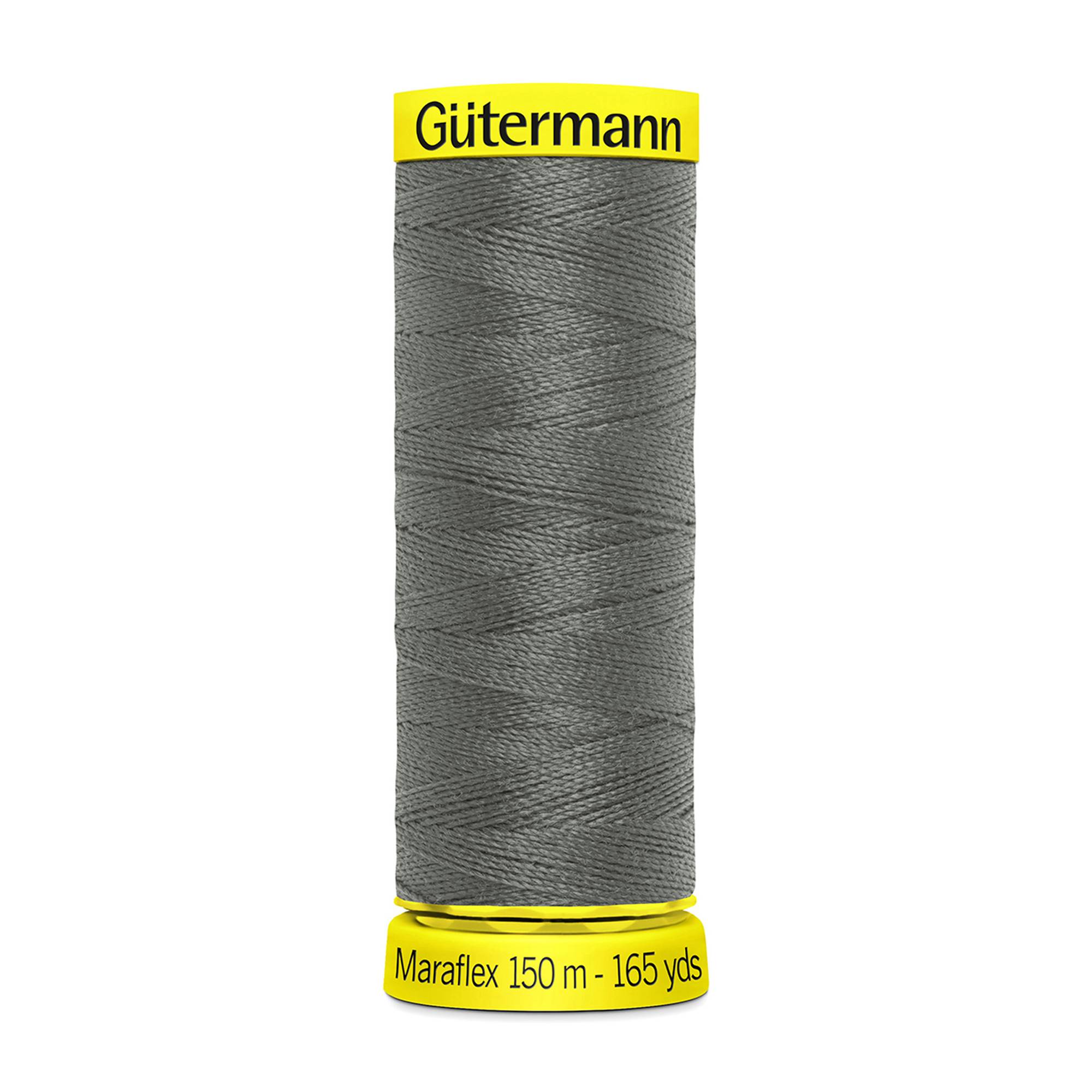 Gutermann Grey Maraflex Stretchy Sewing Thread 150m (701)