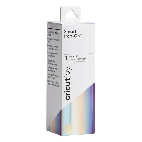 Cricut Joy Blue Holographic Smart Iron-On 5.5 x 24 Inches