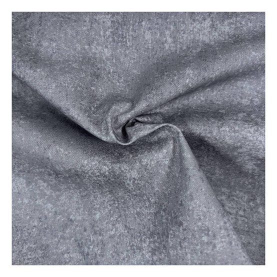 Silver Cotton Textured Blender Fabric by the Metre
