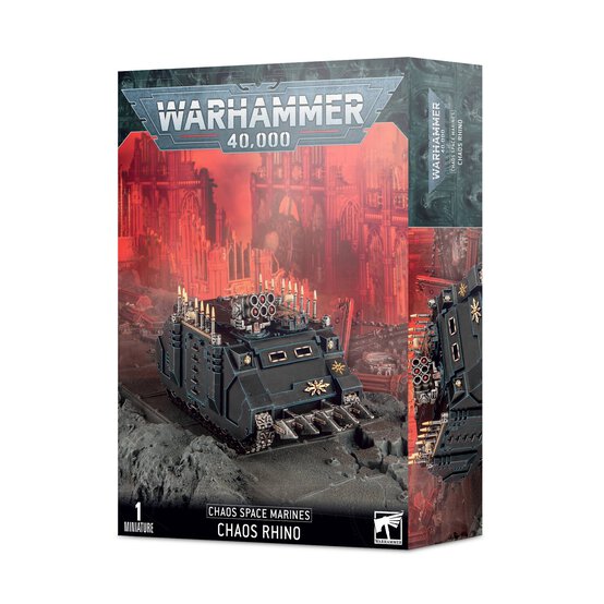 Warhammer 40,000 Chaos Space Marines Chaos Rhino