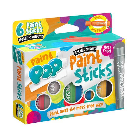 Paint Pop Paint Sticks 6 Pack