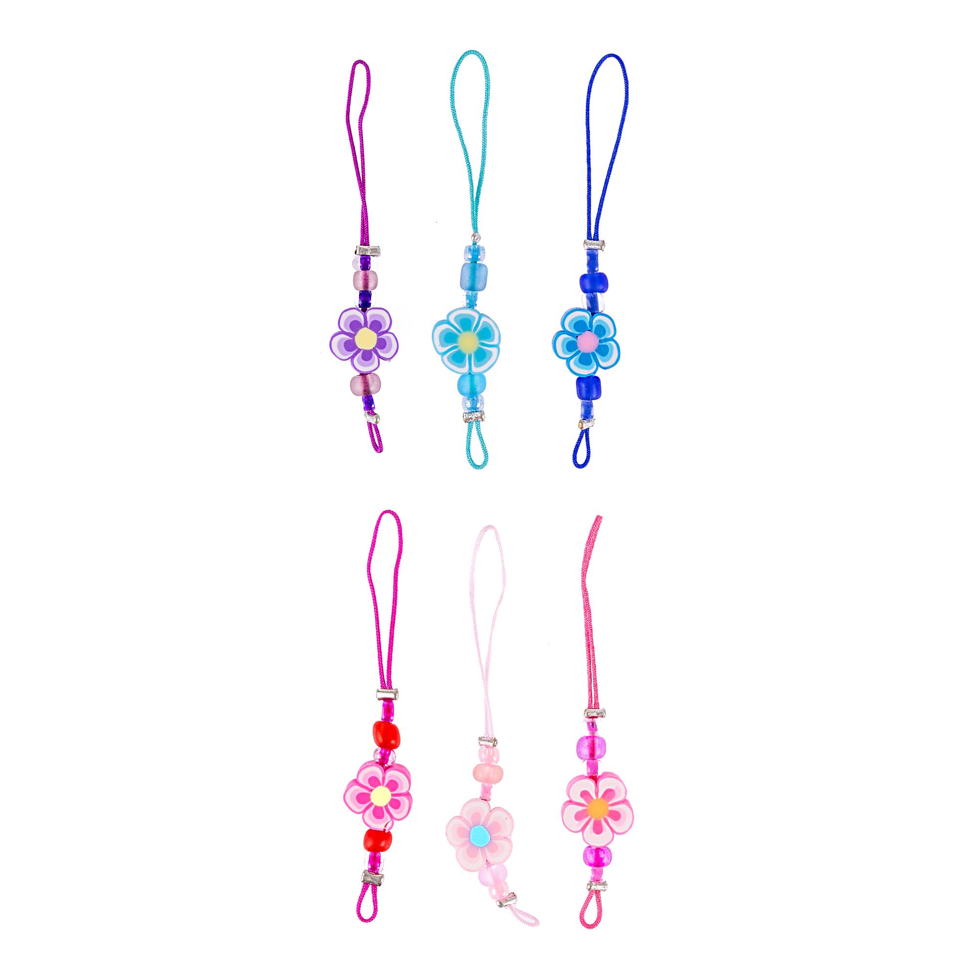 Floral Stitch Marker Charms 6 Pack