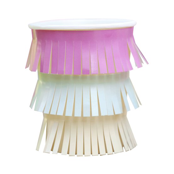 Ginger Ray Tassel Fringe Paper Cups 8 Pack