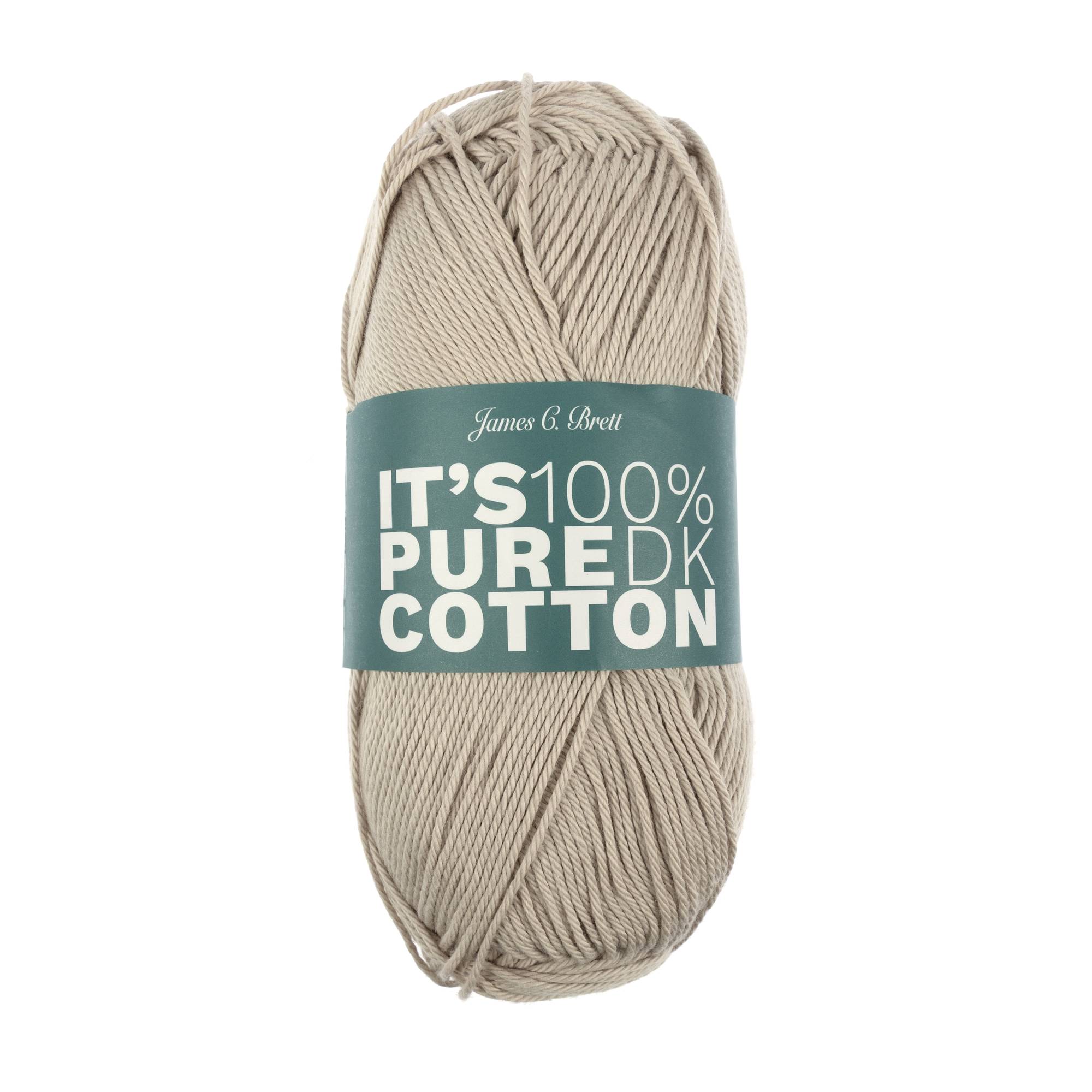 James C Brett Sand It’s Pure Cotton Yarn 100g