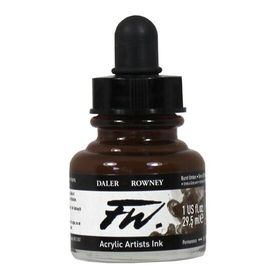 Daler-Rowney Burnt Umber FW Artists Ink 29.5ml