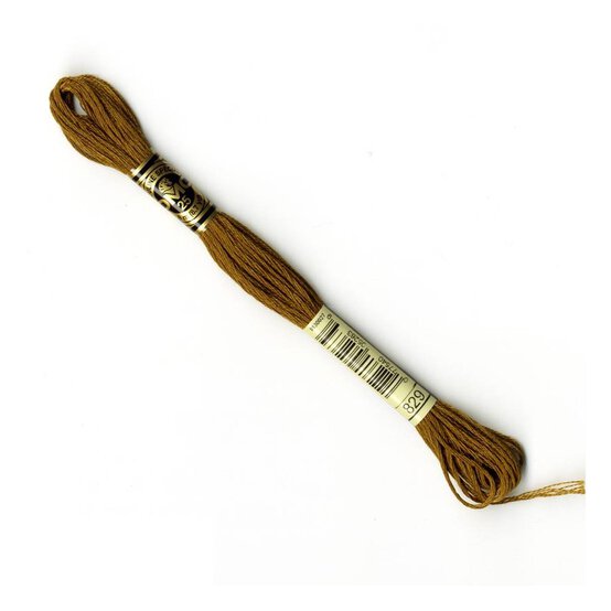 DMC Brown Mouline Special 25 Cotton Thread 8m (829)