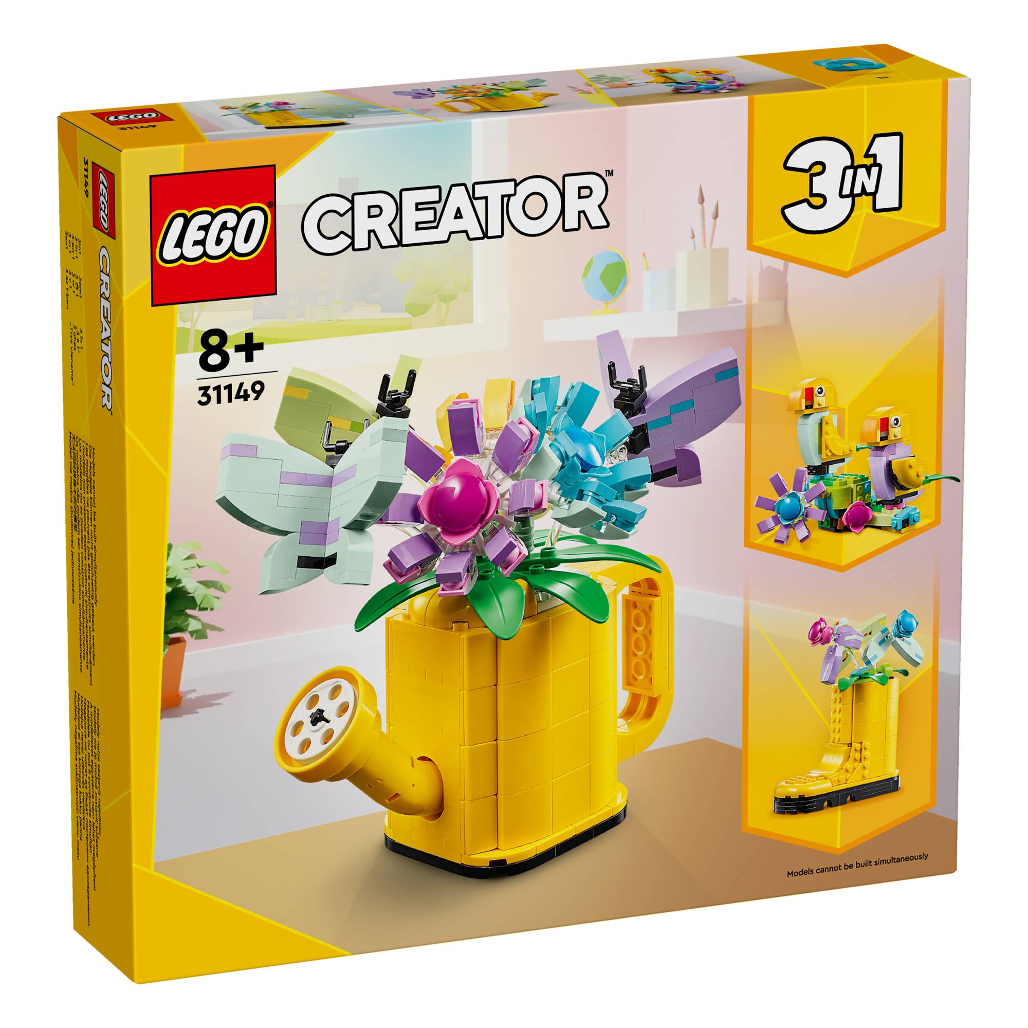 LEGO Creator 3 in 1 Flowers in Watering Can