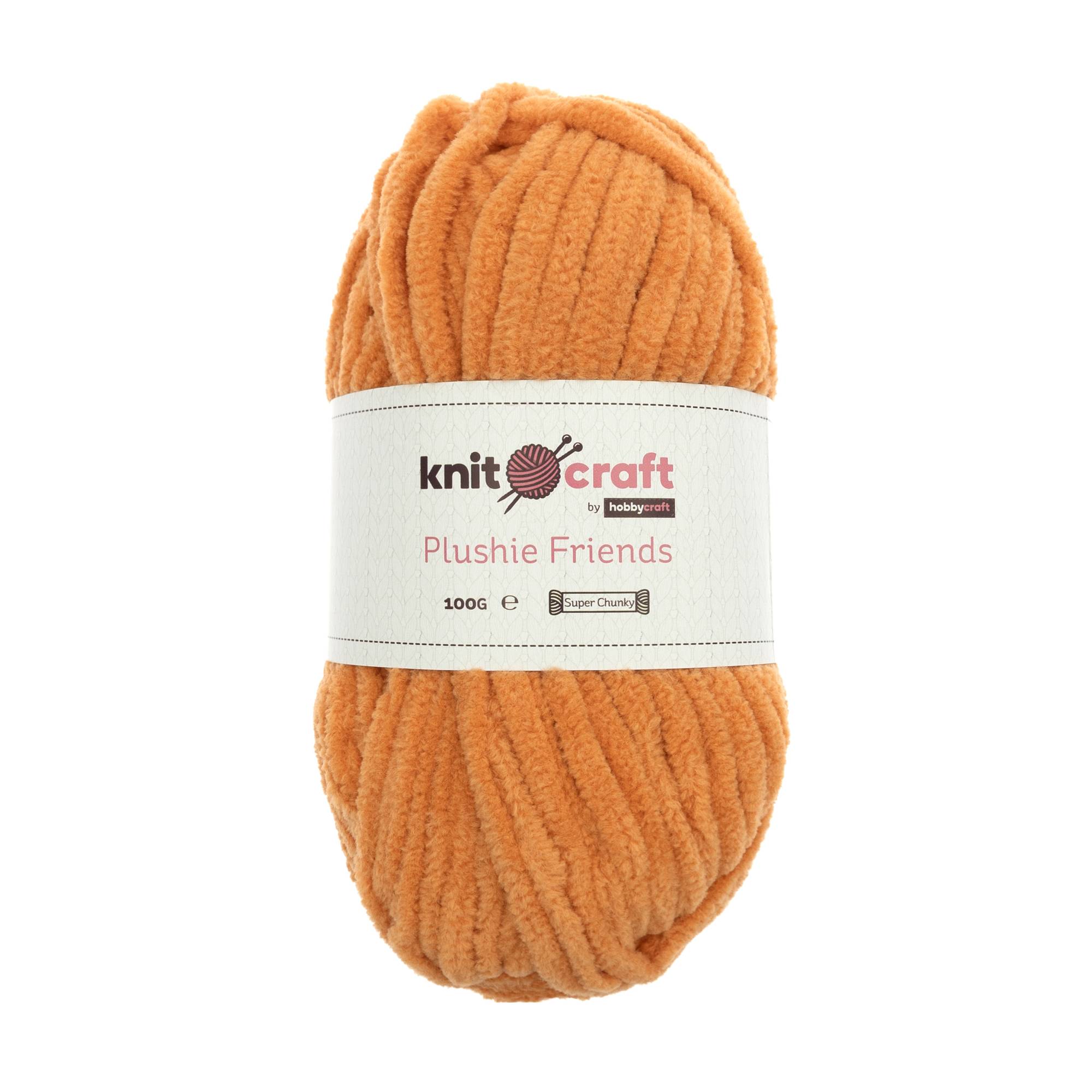 Knitcraft Rust Plushie Friends Yarn 100g
