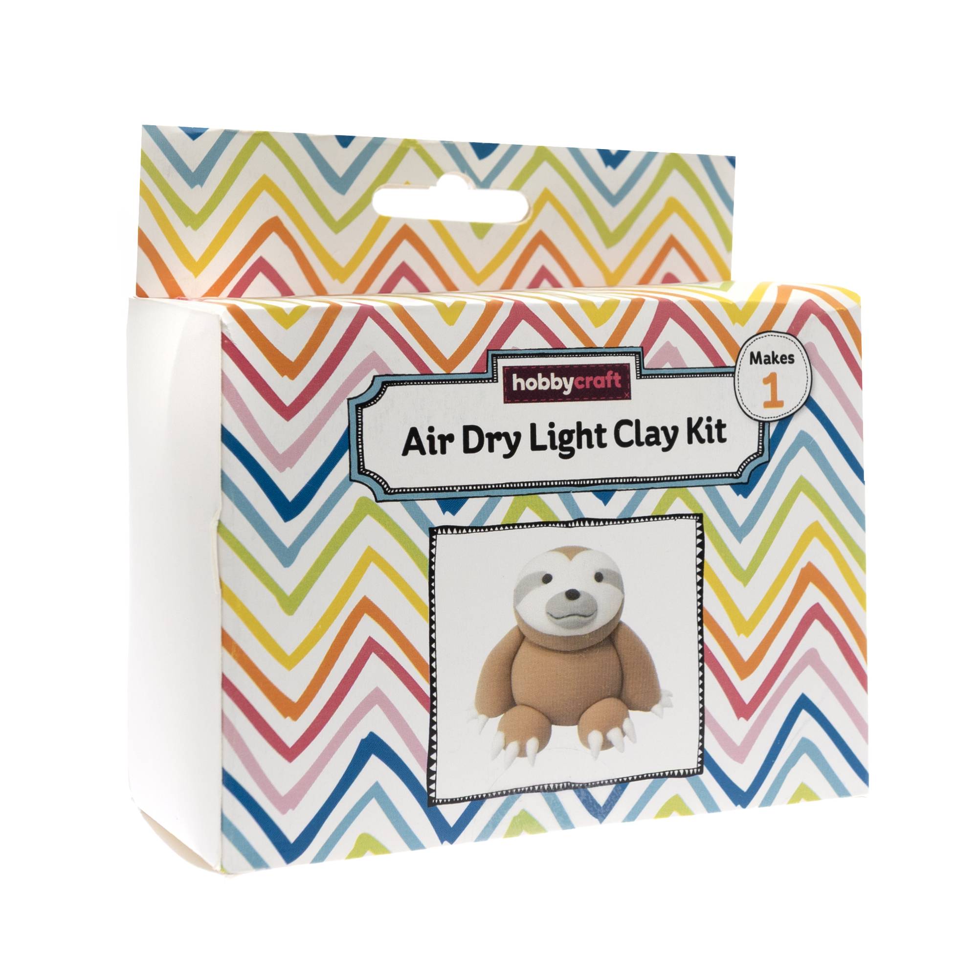 Sloth Air Dry Light Clay Kit
