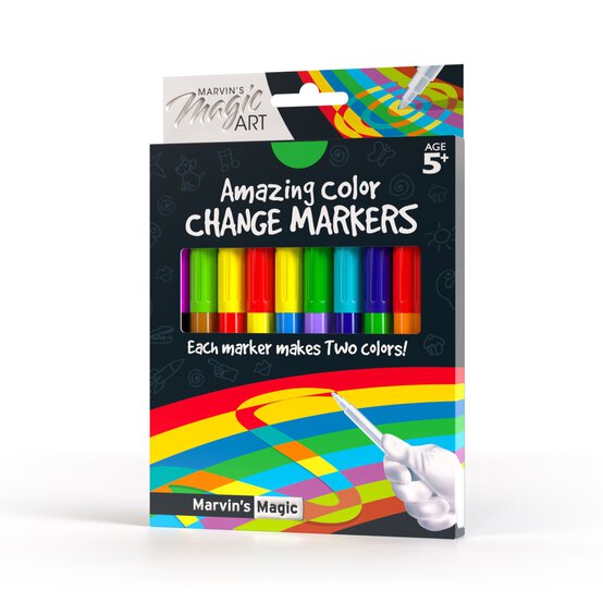 Marvin’s Magic Amazing Colour-Change Markers 10 Pack