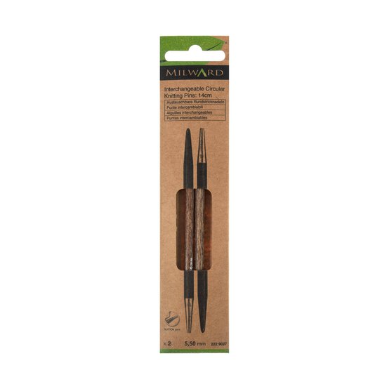 Milward 5.5mm Circular Interchangeable Knitting Needles