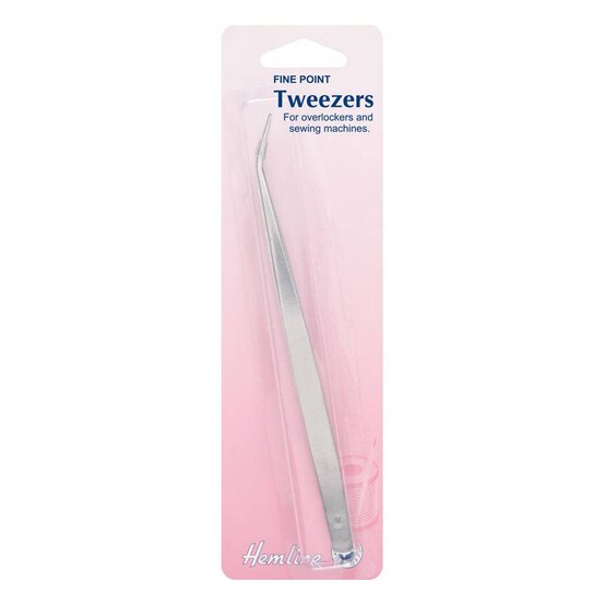 Hemline Fine Point Tweezers