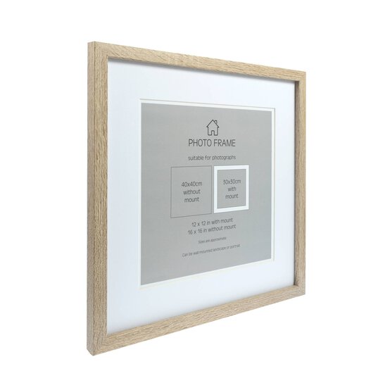Oak Effect Photo Frame 40cm x 40cm