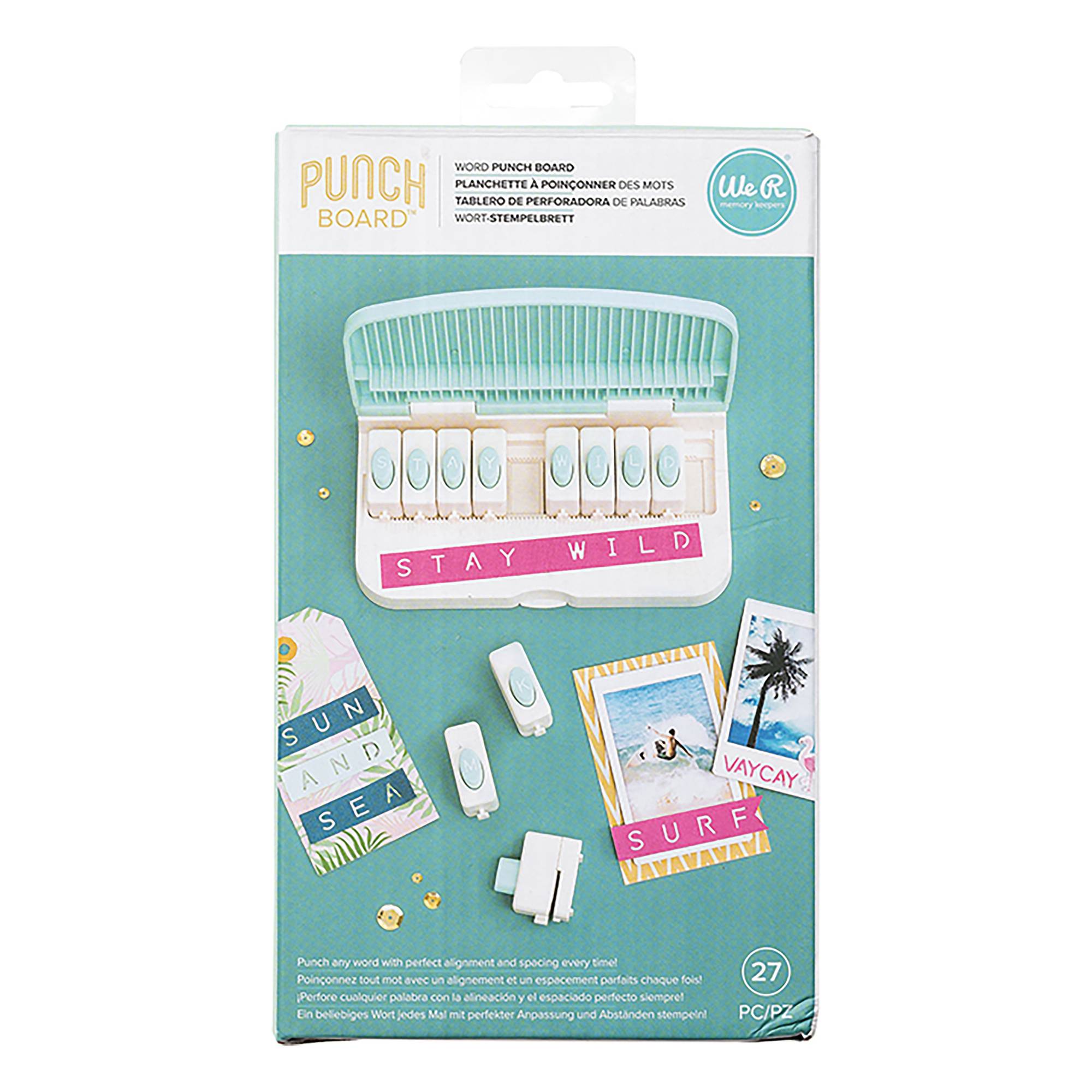 We R Makers Word Punch Board