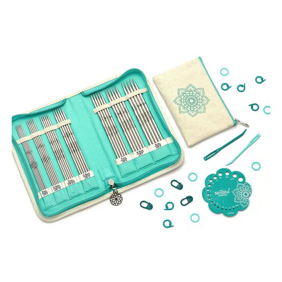 KnitPro Grateful Double Pointed Knitting Needle Set 7 Pack