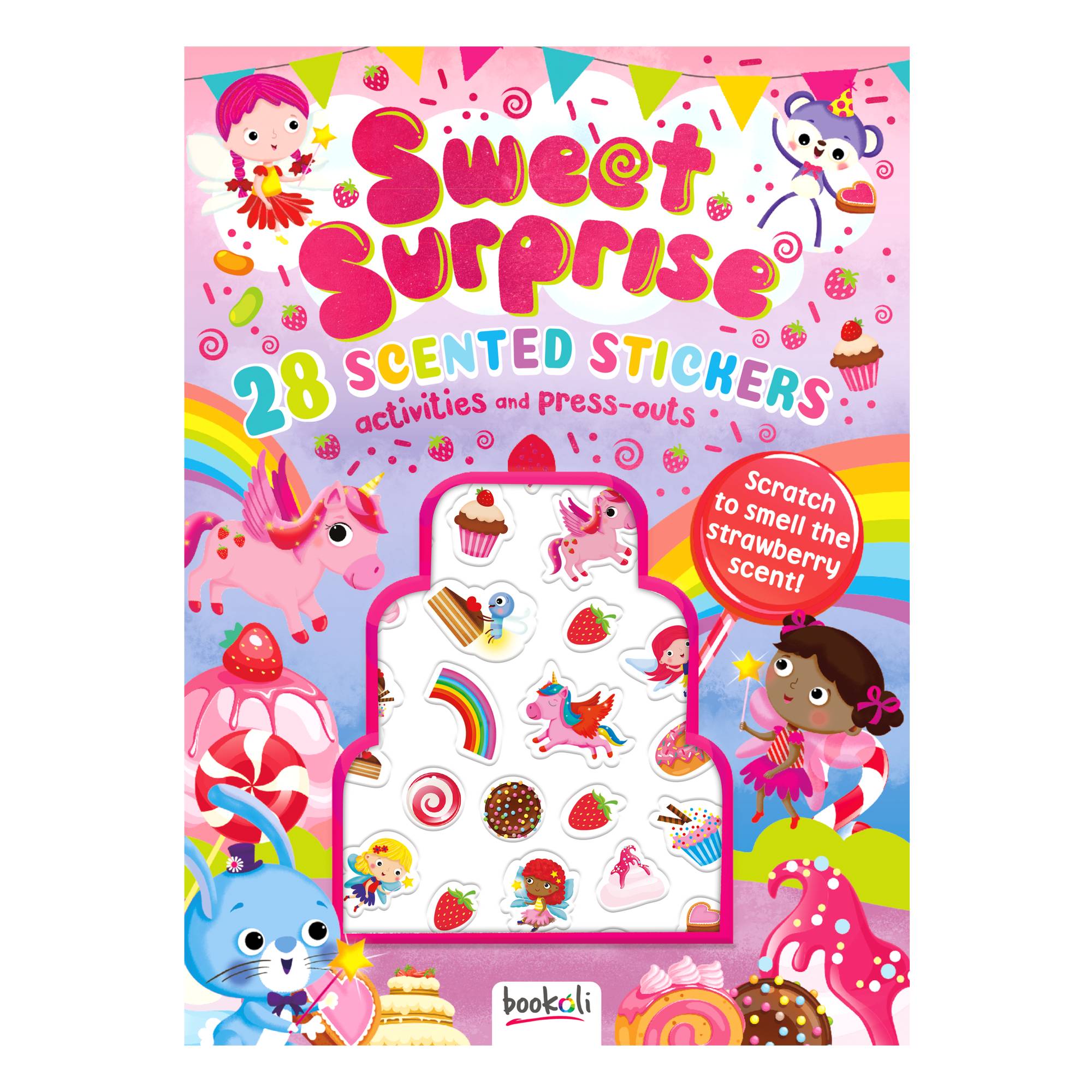Sweet Surprise Scented Sticker Book