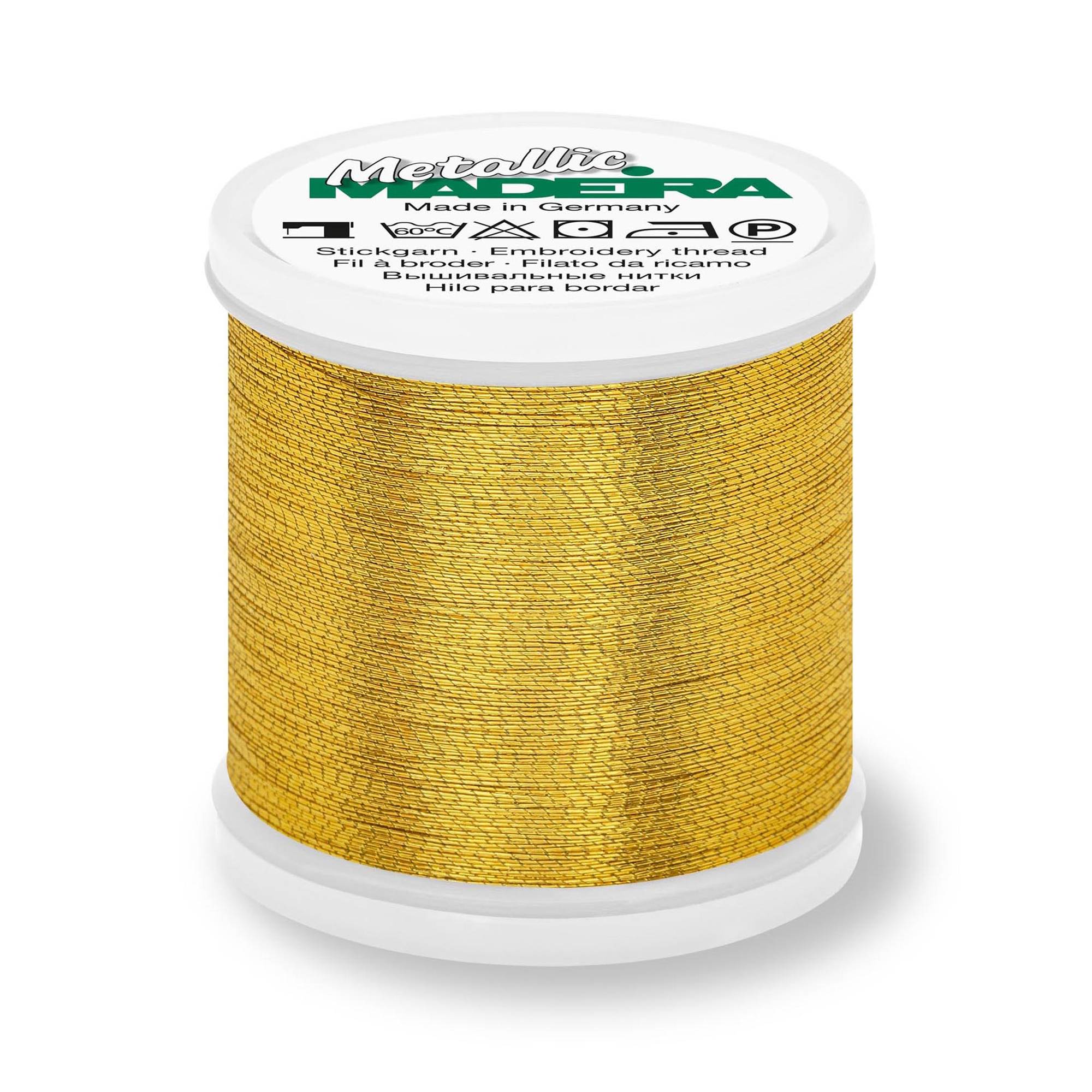 Madeira Dark Gold Metallic 40 Thread 200m