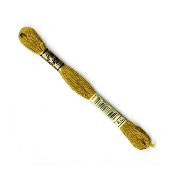 DMC Brown Mouline Special 25 Cotton Thread 8m (832)